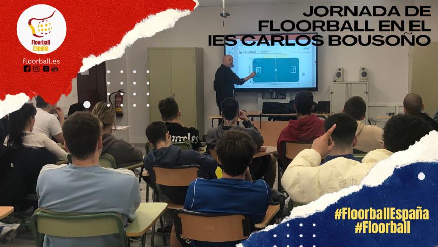 Jornada de Floorball con los Estudiantes del Ciclo Superior de Actividades Físicas